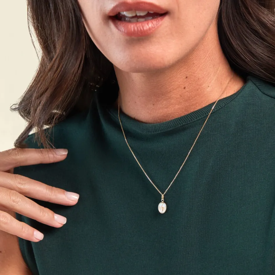 Clearance Histoire d'Or Pendentif Santos Or Jaune