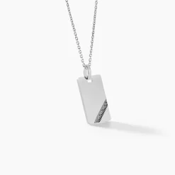 Online Histoire d'Or Pendentif Tao Argent Blanc
