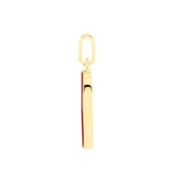 Outlet Histoire d'Or Pendentif Ultane Or Jaune Corail or jaune corail corail