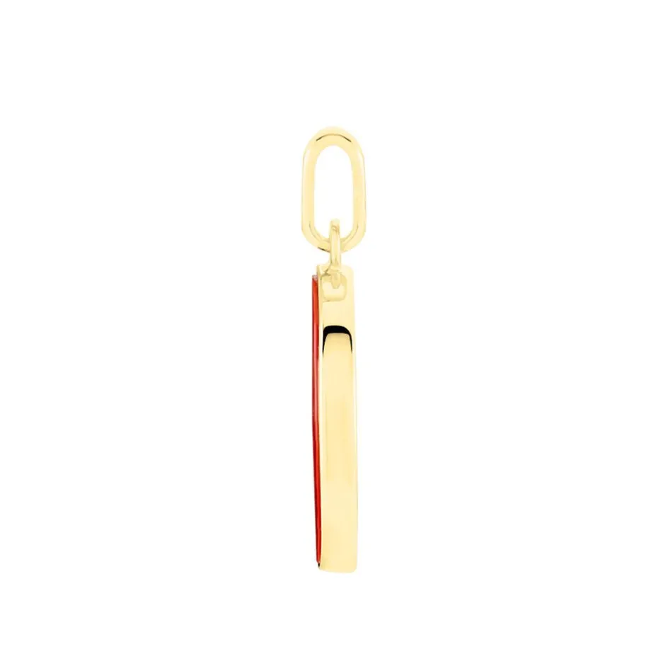 Outlet Histoire d'Or Pendentif Ultane Or Jaune Corail or jaune corail corail