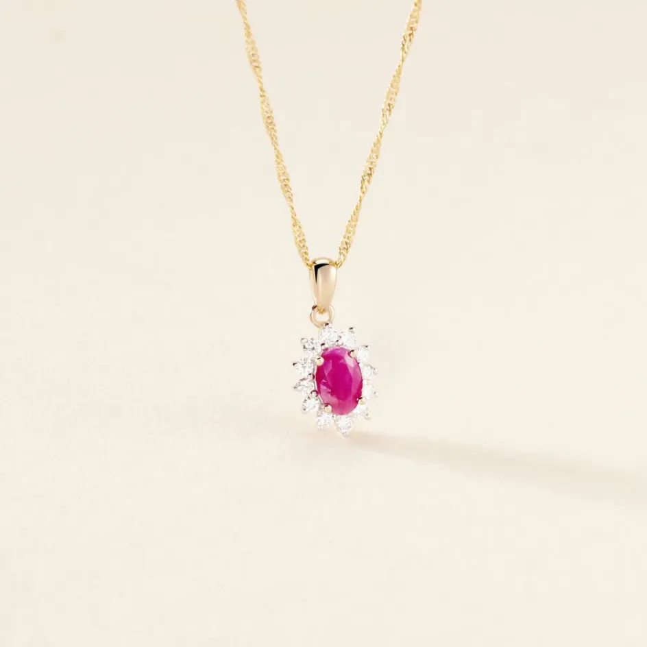 Histoire d'Or Pendentif Vladimir Diamants* Pendentifs|Pendentifs