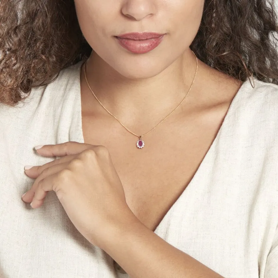 Histoire d'Or Pendentif Vladimir Diamants* Pendentifs|Pendentifs