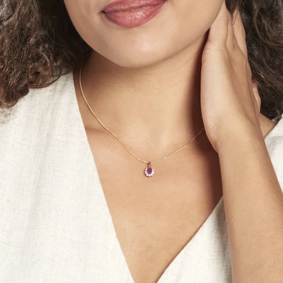 Histoire d'Or Pendentif Vladimir Diamants* Pendentifs|Pendentifs