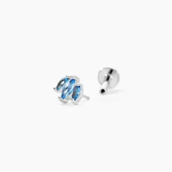 Sale Histoire d'Or Piercing Cathia Argent Blanc Oxyde De Zirconium