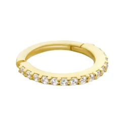 Histoire d'Or Piercing D'oreille Or Jaune Amaranthe Oxydes De Zirconium* Piercings|Autres Bijoux