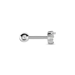 Histoire d'Or Piercing D'oreille Unitaire Nara Argent Blanc Oxyde De Zirconium* Boucles D'Oreilles|Piercings D'Oreilles