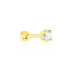 Sale Histoire d'Or Piercing D'oreilles Joanina De Zirconium or jaune oxyde