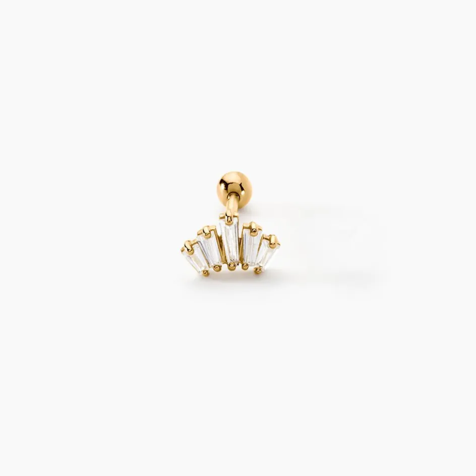 Sale Histoire d'Or Piercing Evangelos Or Jaune Oxyde De Zirconium