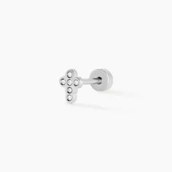 New Histoire d'Or Piercing Maanta De Zirconium acier blanc oxyde