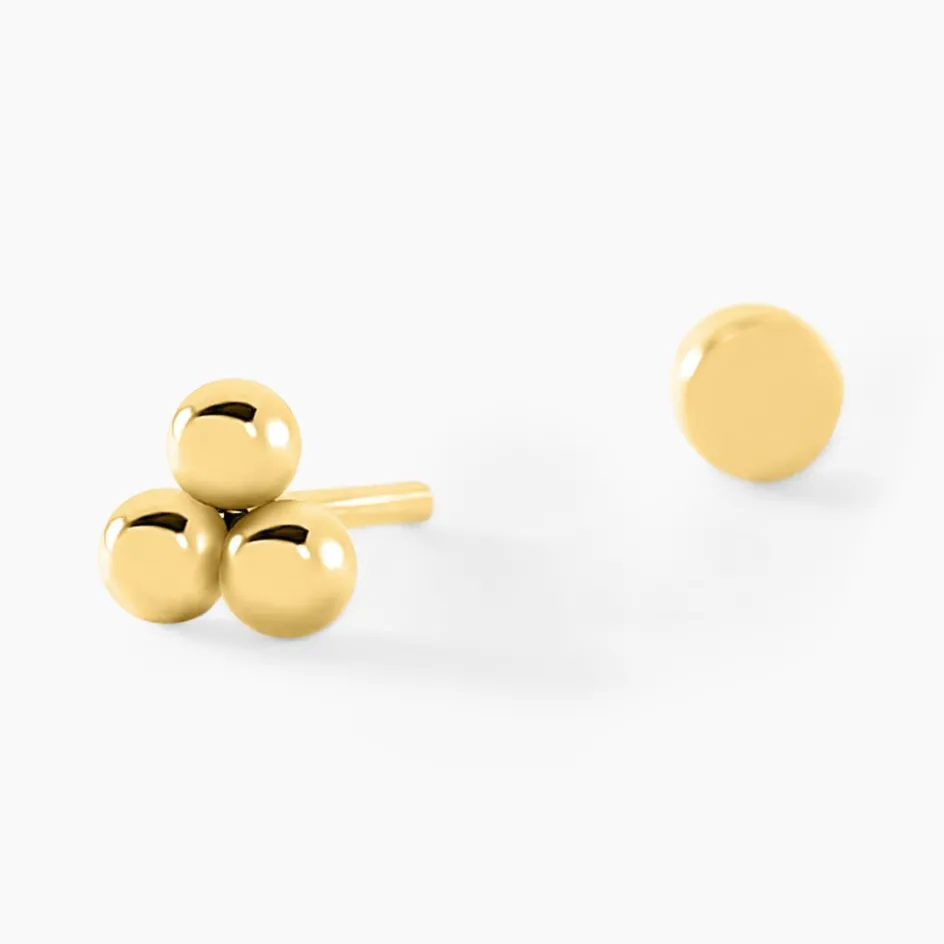 Histoire d'Or Piercing Pylea Acier Jaune* Piercings|Autres Bijoux