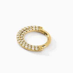 Histoire d'Or Piercing Septum Bettris Acier Jaune Oxyde De Zirconium* Piercings|Autres Bijoux